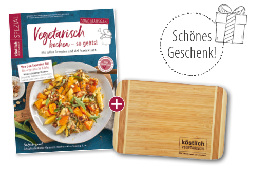 Das Starter-Set von köstlich vegetarisch