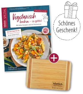 Das Starter-Set von köstlich vegetarisch